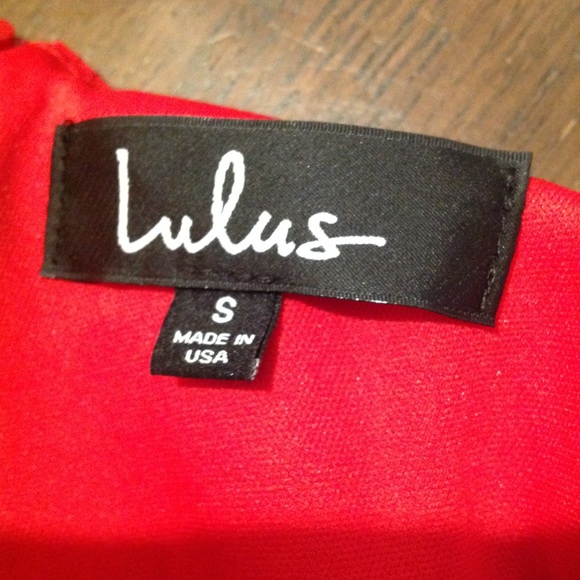 Lulu's Red Ruffle Mini Dress - Picture 2 of 4